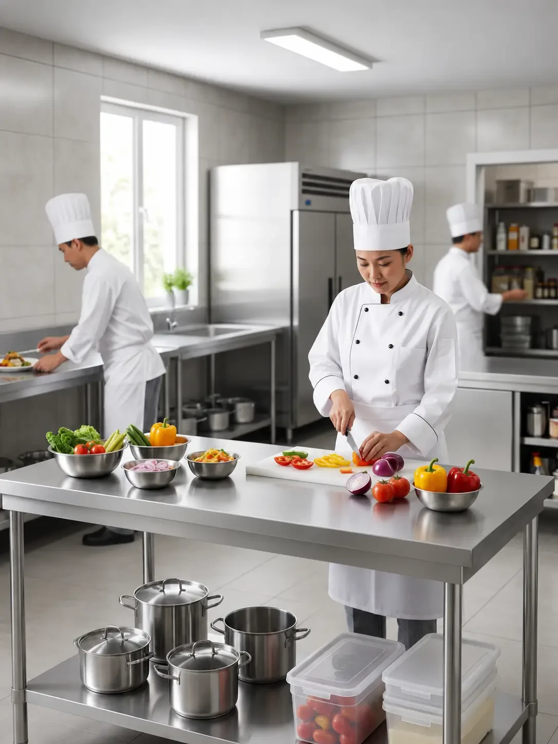 5 Jenis Meja Stainless Dapur Restoran untuk Efisiensi Bisnis Horeka