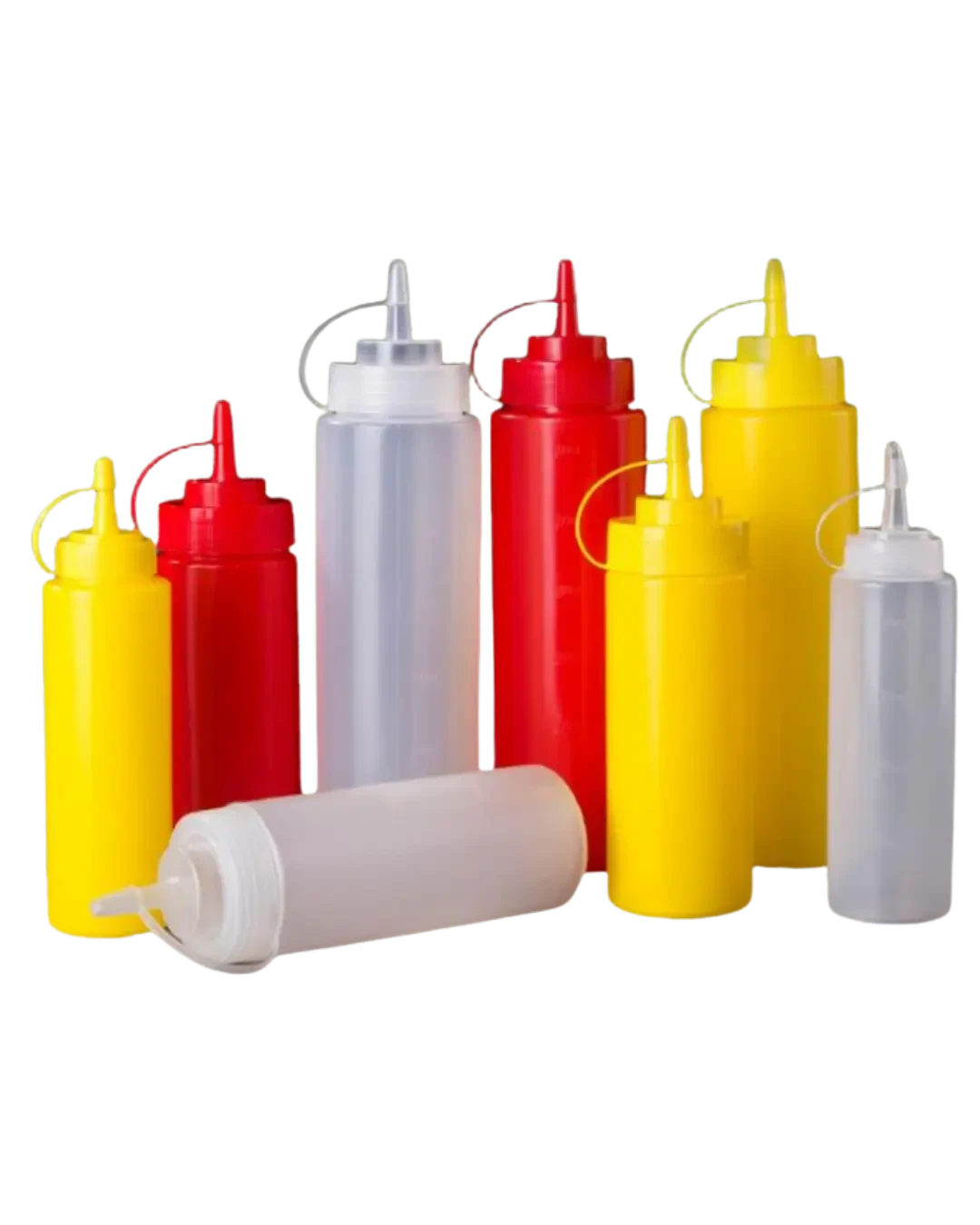 Botol Saus Tomat 360ml Dispenser Plastik Kitchen | Mutu SBD-360R - 4378