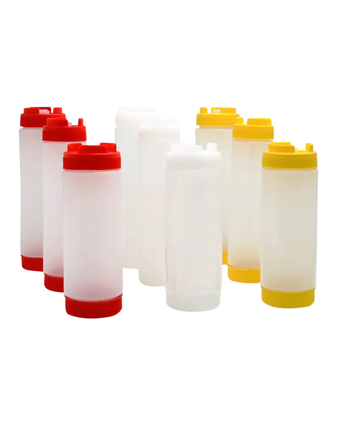 Dispenser Saus Kuning 16oz Fifo Bottle Kitchen | Mutu FSB-16Y - 4338