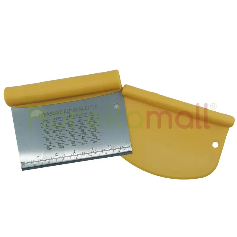 Dough Pemotong 2in1 Silicone Stainless Steel SCR-1511 - 2366