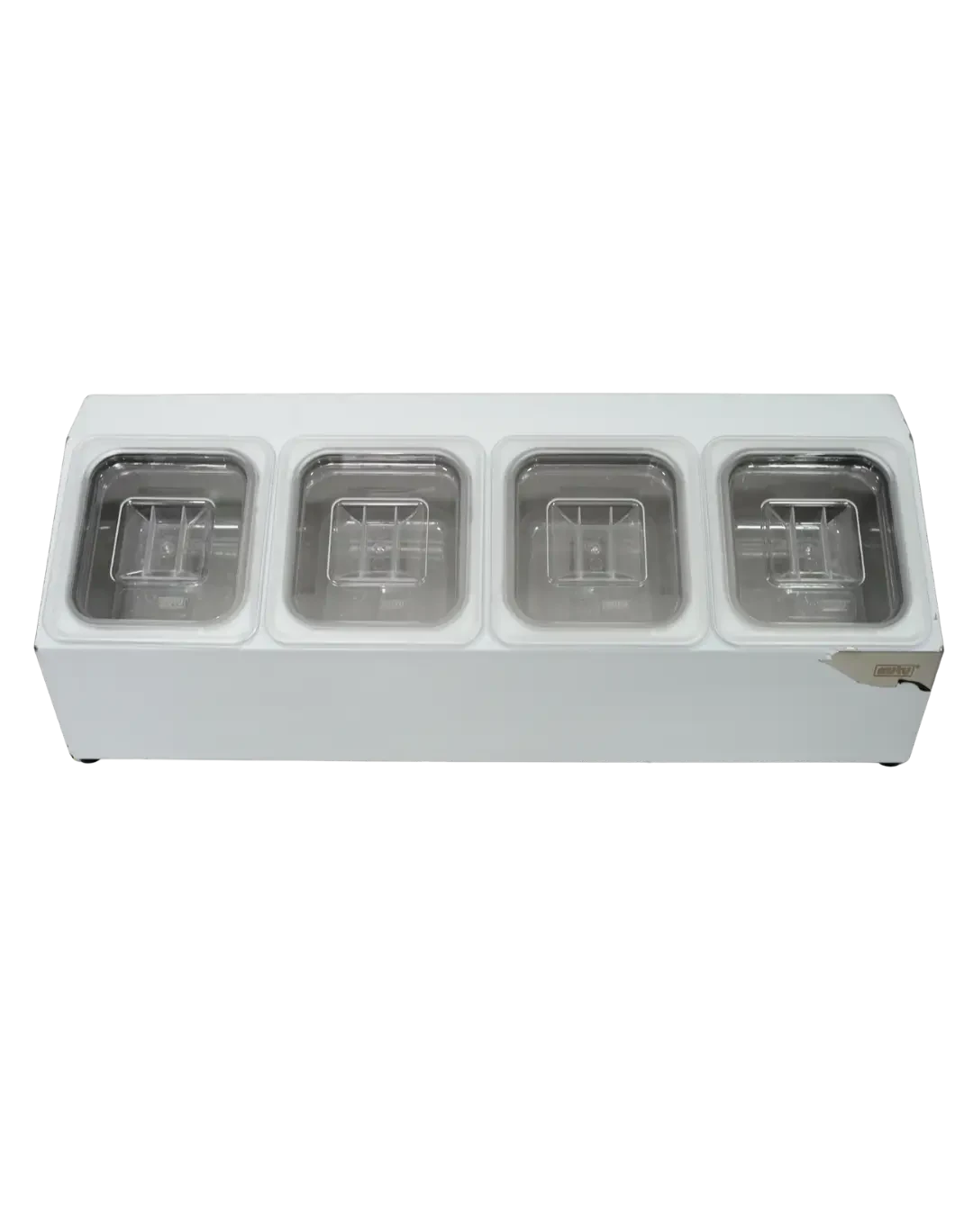 Food Prep Tray Stainless 4 Kompartemen Insert PC Counter Dapur | Mutu CMD-4PC - 5688