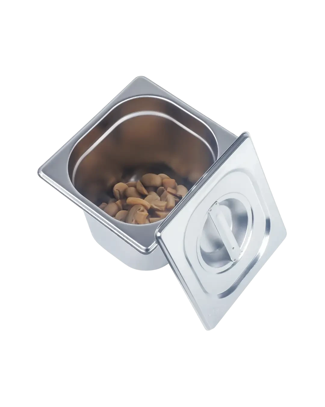 Food Prep Tray Stainless Food Pan Set Counter Dapur Condiment Tempat Bumbu | Mutu CMD-4 - 4470