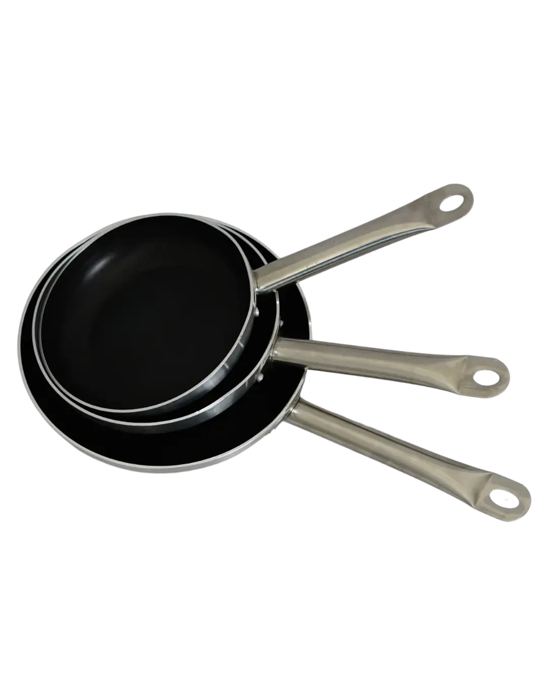 Kitchen Frying Pan Wajan Aluminium Teflon Commercial Pan | Mutu FYP-26AT - 3965