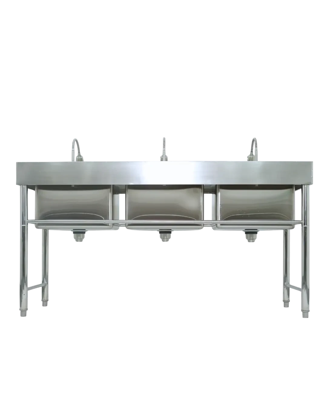 Kitchen Sink Stainless Steel Triple Sink | Mutu KCS-186H3 - 3207
