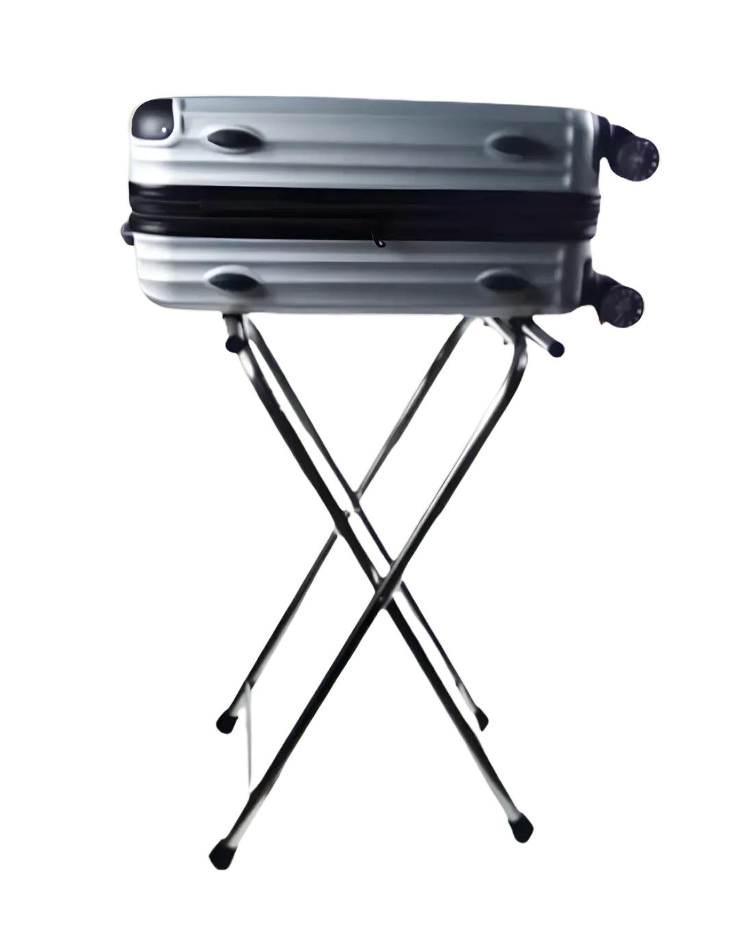 Luggage Rack Stainless Black Rak Koper Minimalis Bedroom Apartment | Mutu LGR-101B - 3877