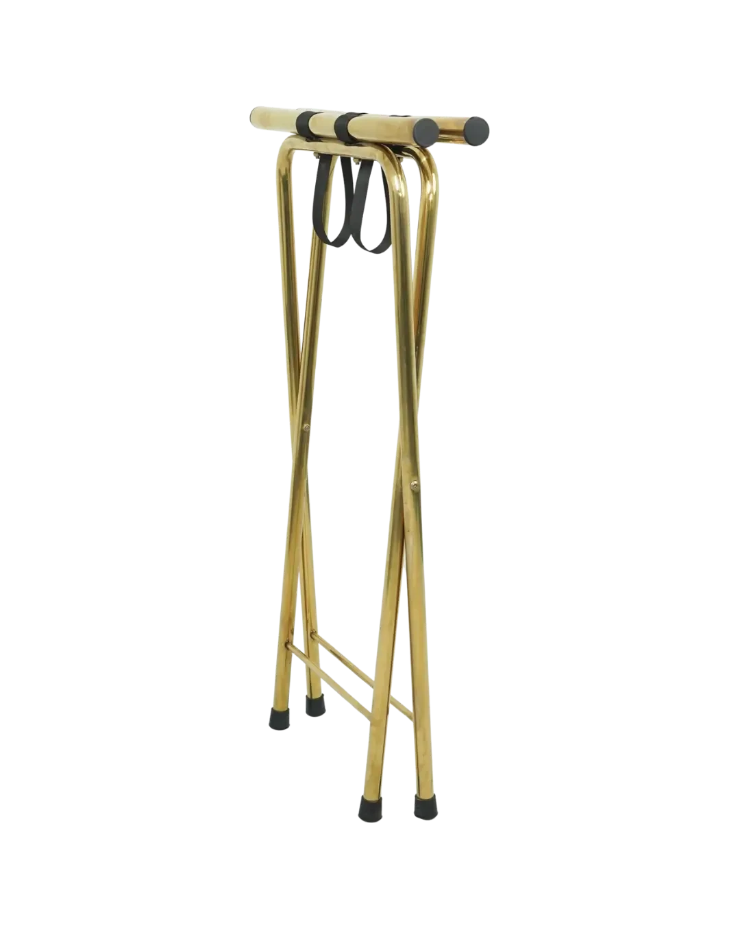 Luggage Rack Stainless Gold Stand Koper Premium Interior Suite | Mutu LGR-101G - 3876