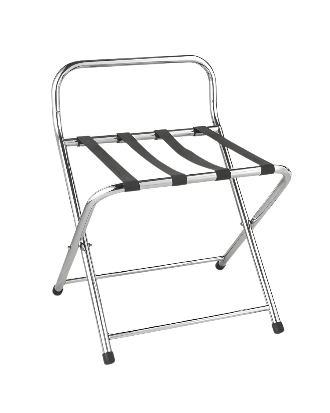 Luggage Rack Stainless Steel Rak Koper Lipat Compact Hospitality | Mutu LGR-102