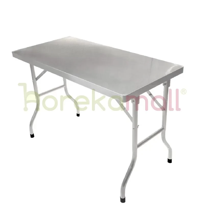 Meja Dapur Lipat Stainless Steel Round Tube | Mutu FWT-127RC