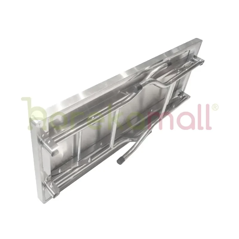 Meja Dapur Lipat Stainless Steel Round Tube | Mutu FWT-127RC - 2444