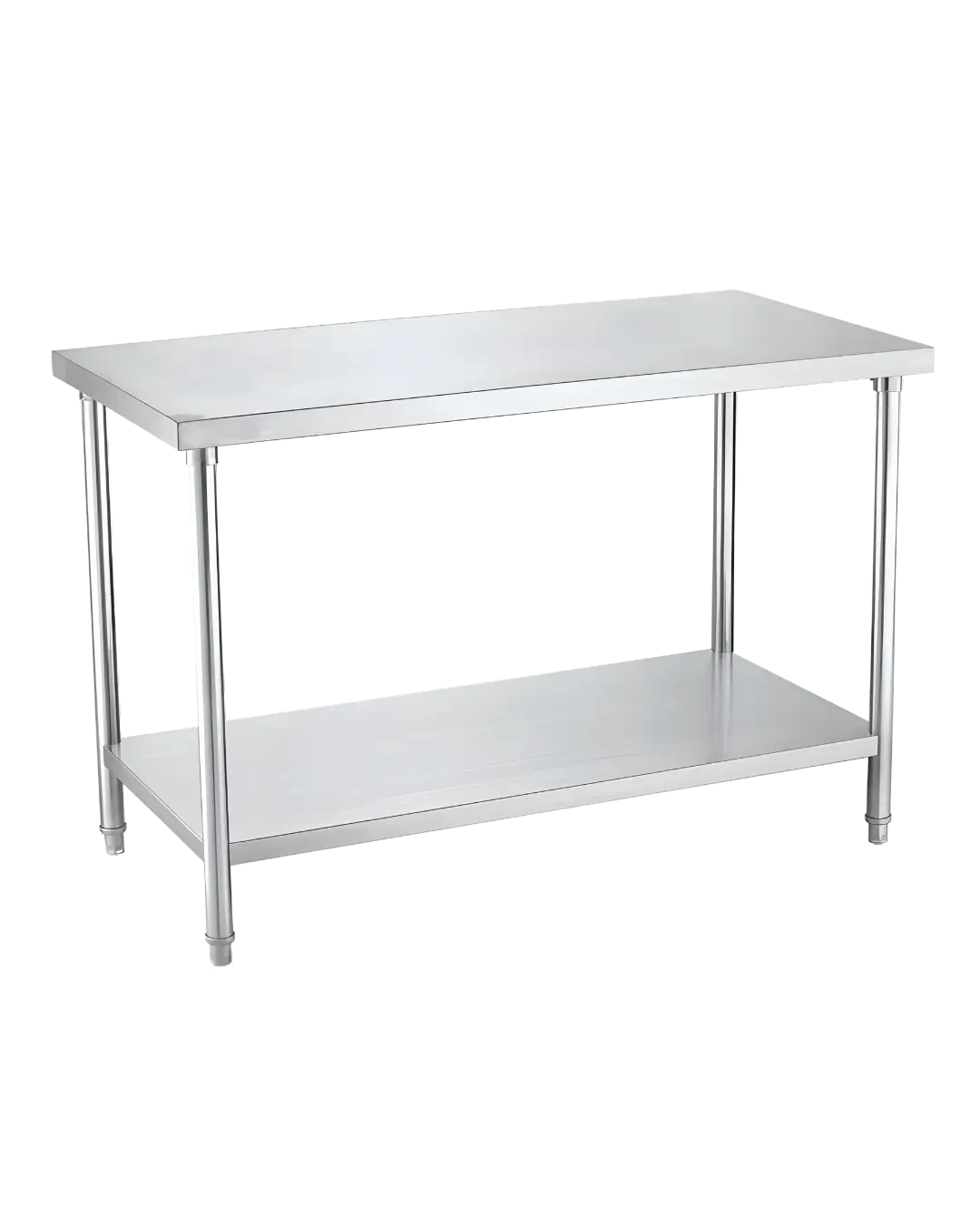 Meja Industri Dapur Stainless Commercial Kitchen Work Table 1,5 meter | Mutu RWT-156C