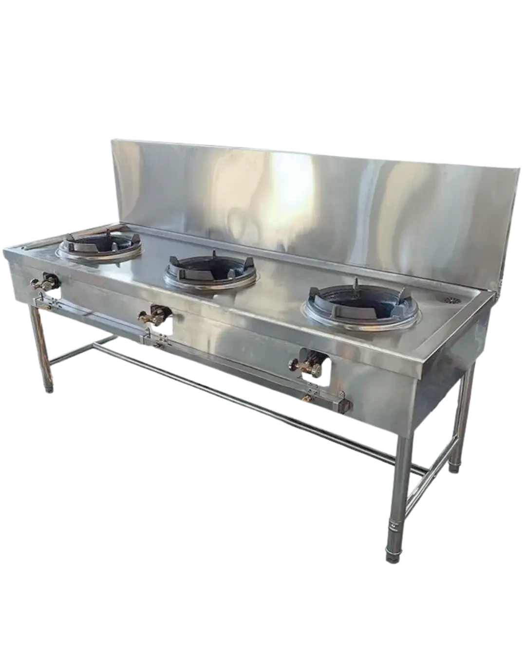 Meja Kompor Stainless Heavy Duty untuk Kitchen Hotel dan Catering | Mutu ASS-178-3 - 4799