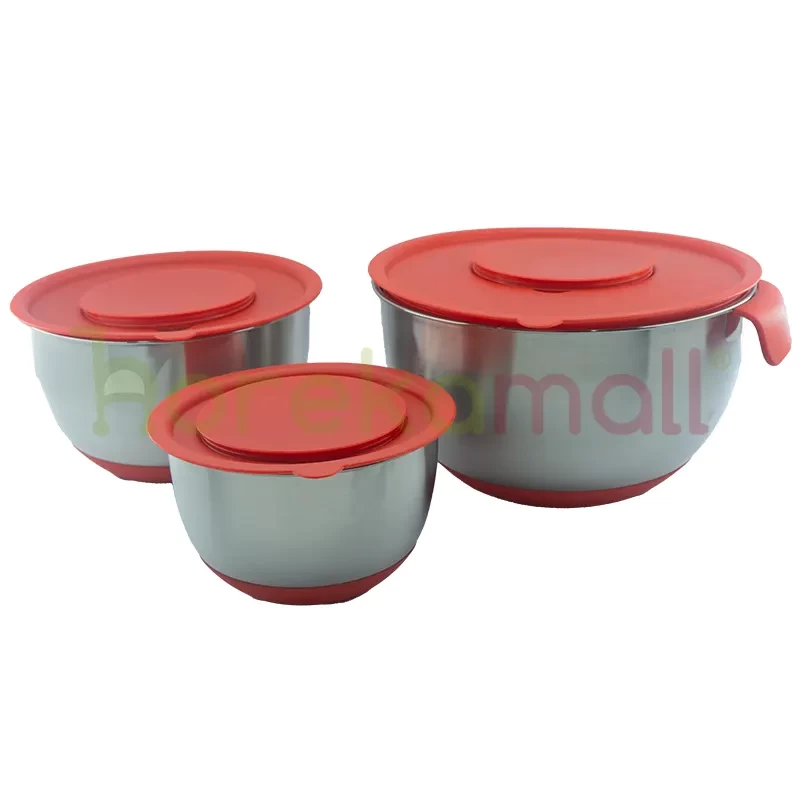 Mixing Bowl Stainless Steel Set (3in1) / Mixing Bowl 3pcs/set MBS-S3