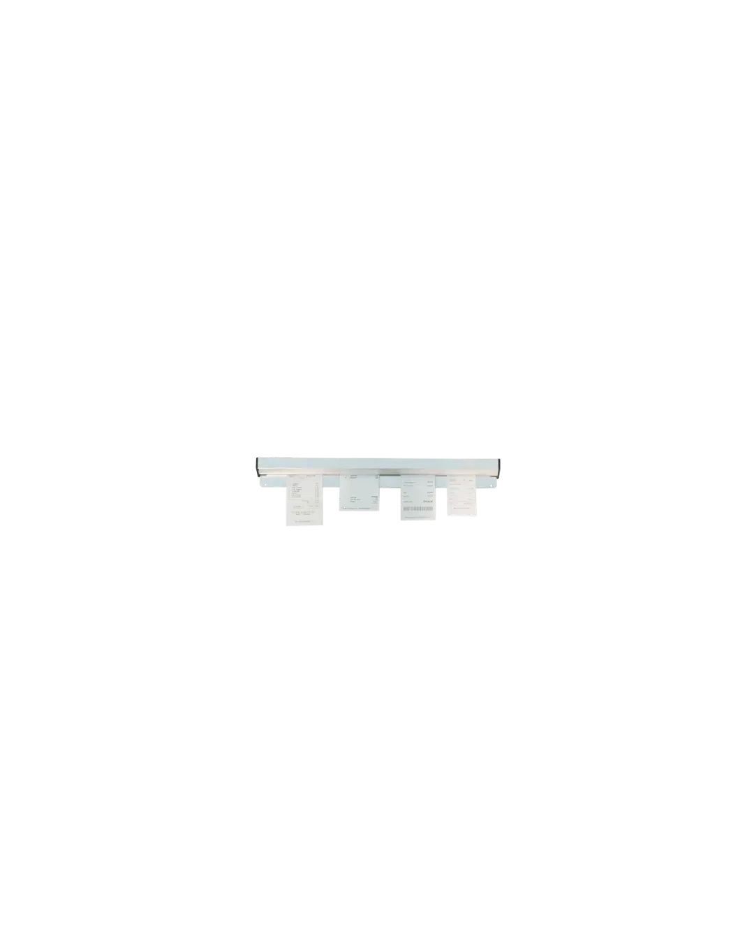 Order Rail Aluminium 400mm Kasir & Kitchen Ringan Praktis | Mutu PBH-400A - 4542