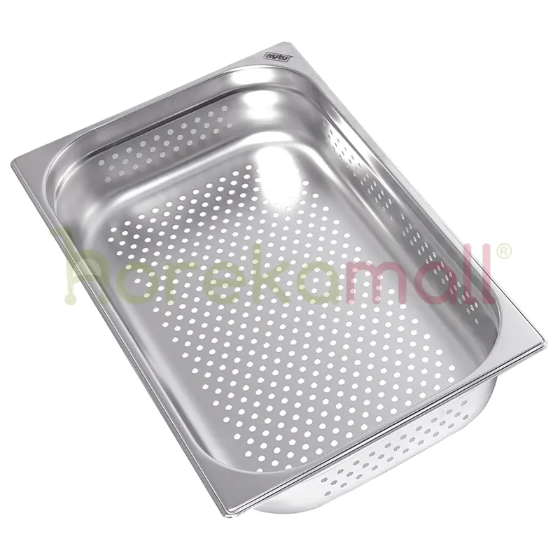 Perforated Food Pan Tempat Peniris Makanan Mutu PAN-11150P - European Standard