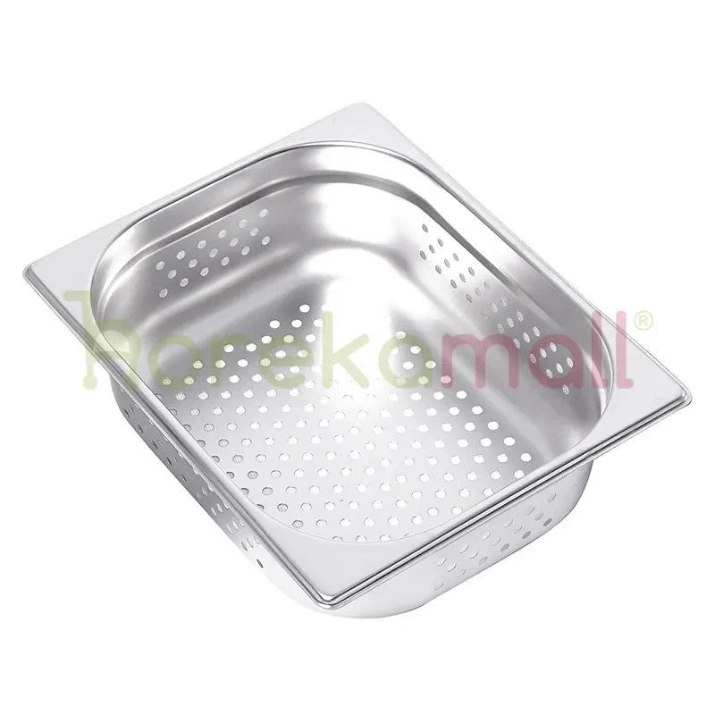 Perforated Food Pan Tempat Peniris Makanan Mutu PAN-1265P - European Standard - 2054