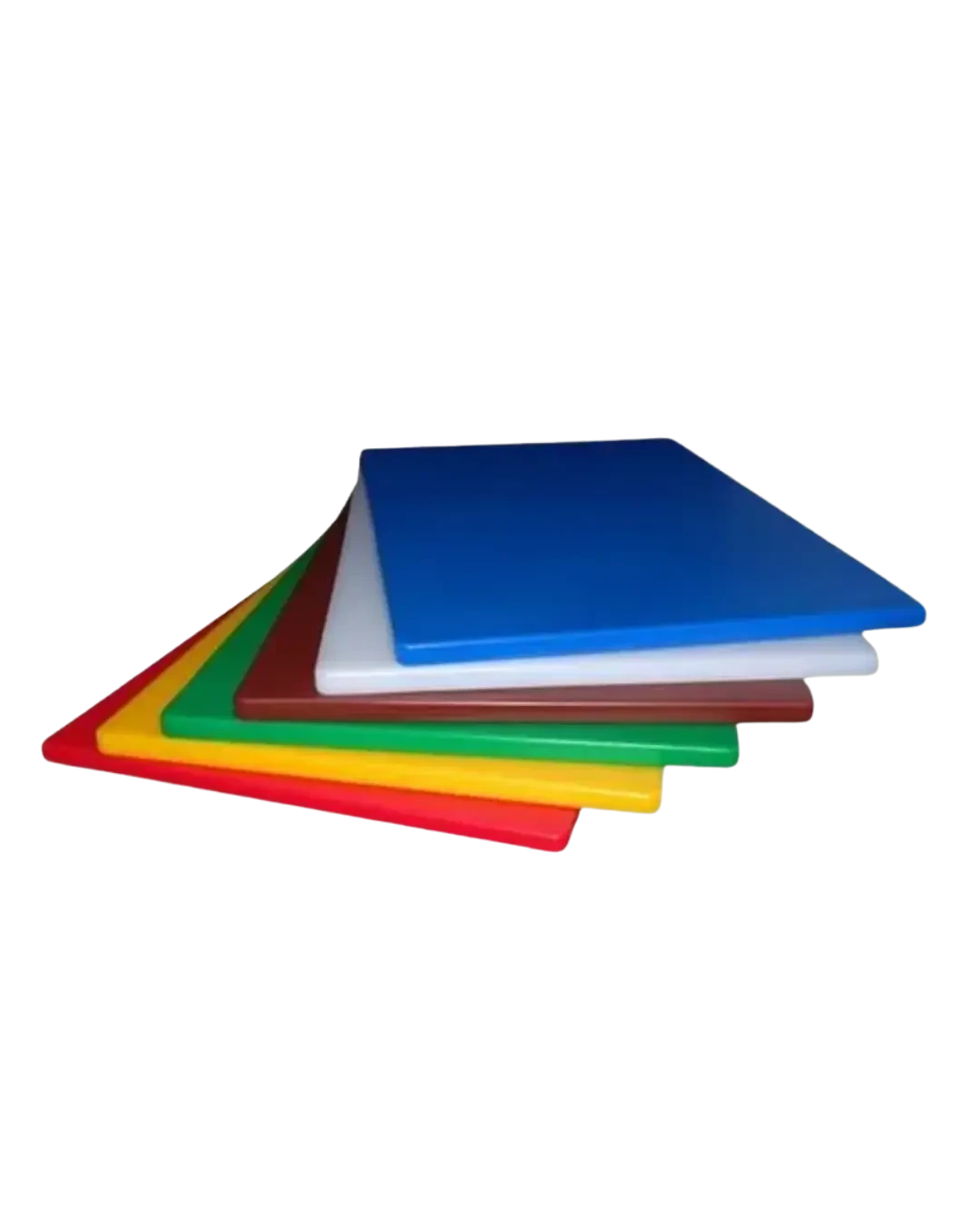 Plastic Cutting Board Merah 50x35cm Tebal 1,5cm Talenan Dapur | Mutu PCB-5315RD - 3387