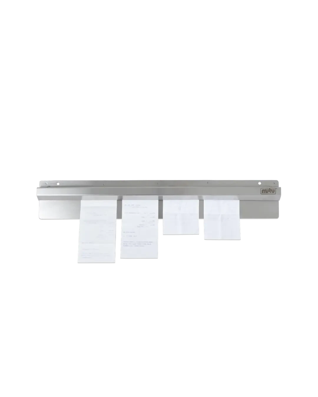Ticket Holder Stainless Susun Nota Order Dapur Kasir Penjepit Menu 80cm | Mutu PBH-800 - 4536
