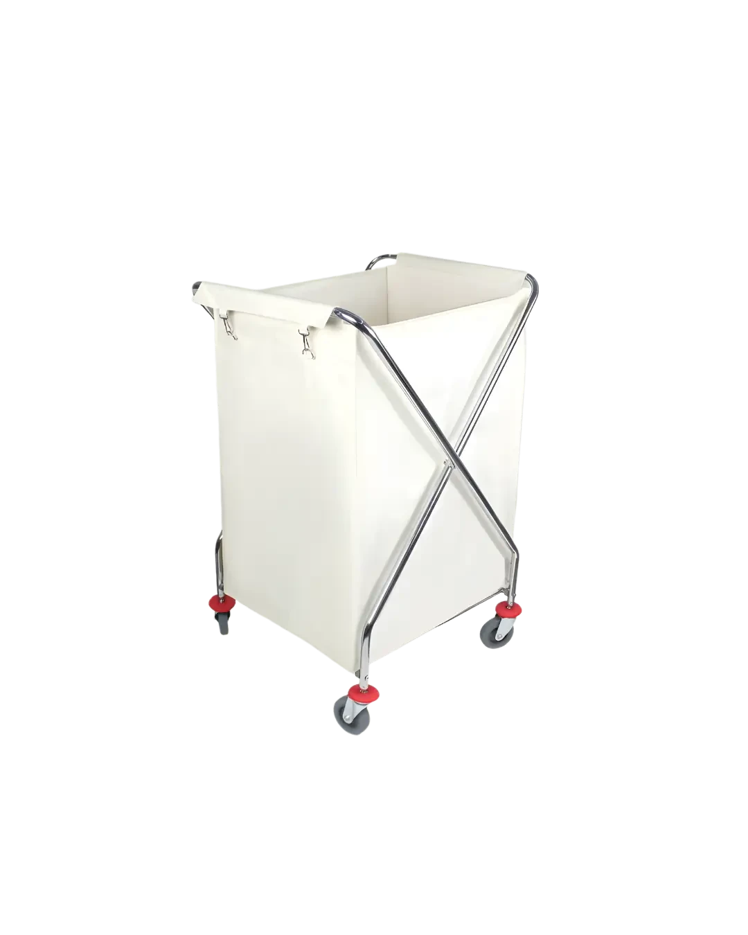 Trolley Laundry Cart Hotel X-Shape Troli Laundry Praktis Ringkas | Mutu TLC-6102