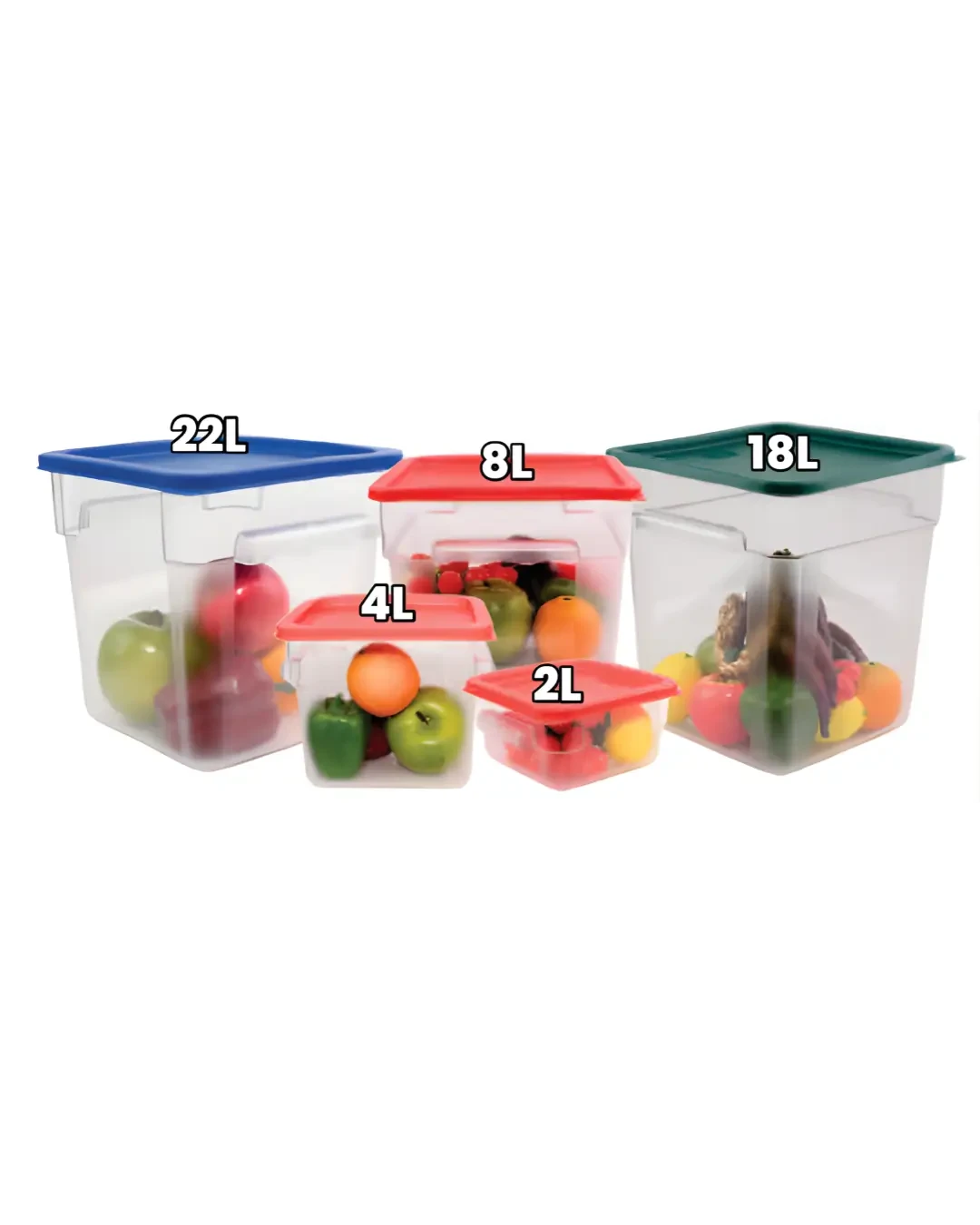 Wadah Penyimpanan Besar & Profesional Food Containers 6L | Mutu SFC-6PC - 3089
